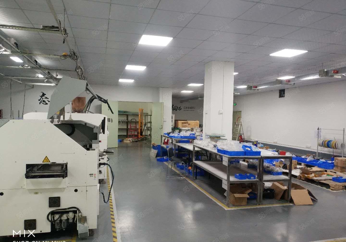 福永和平500平大型园区带现成装修厂房仓库出租分租面积实用