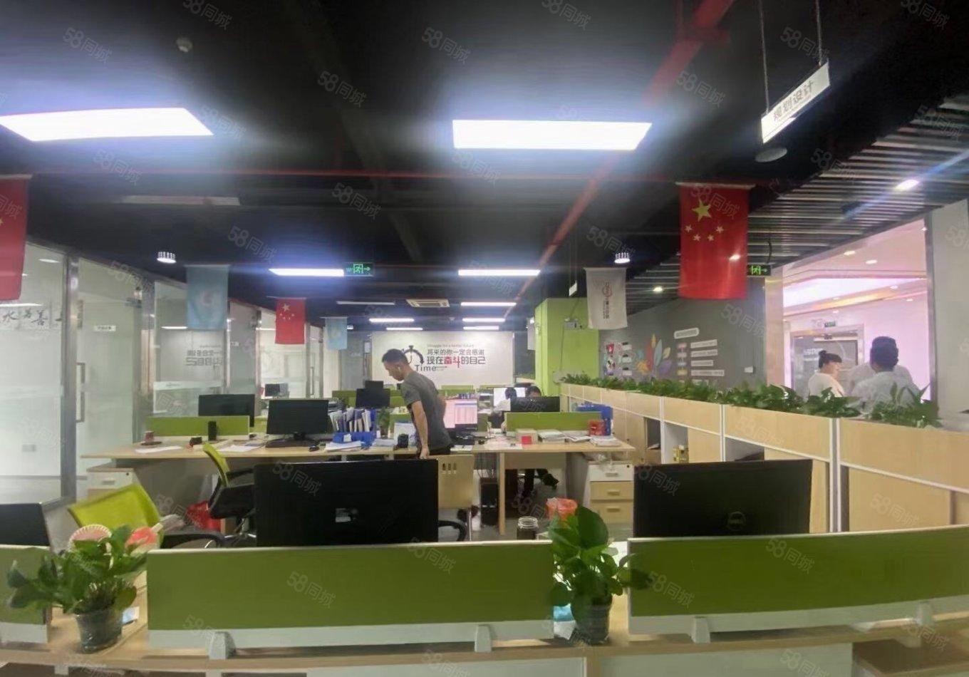 沙井后亭大型高薪产业园楼上2000平米豪华装修厂房出租