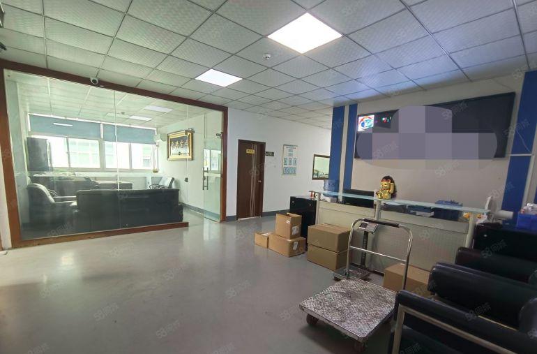 西乡固戍1000平精装设备电子厂房低价出租原房东红本大型区园