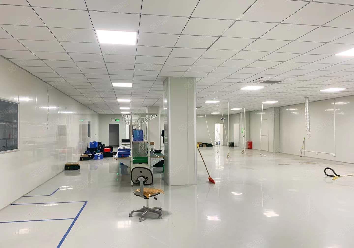 福永桥头地铁口新出豪华装修厂房出租1280平米无需转让费房