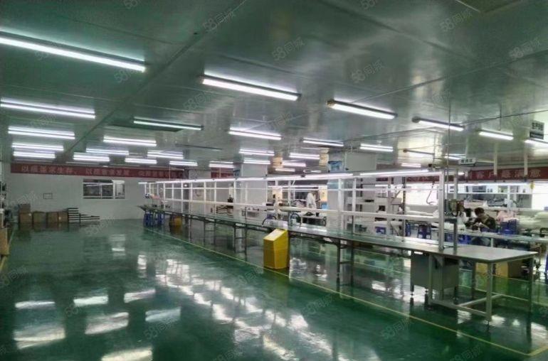 松岗大田洋国资委厂房出租独院1到3层4300平米  高度6米