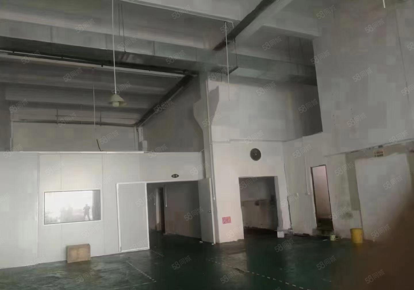 沙井西环电子城旁一楼1450平方米精装修厂房招租