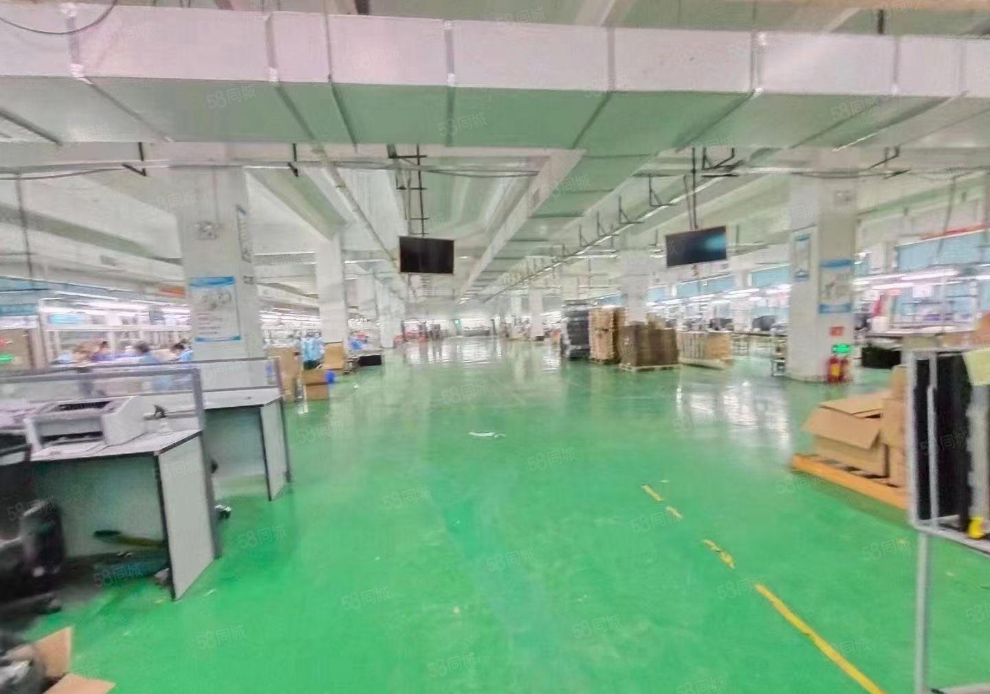 石岩物流园红本厂房带装修单层面积6800平方厂房招租