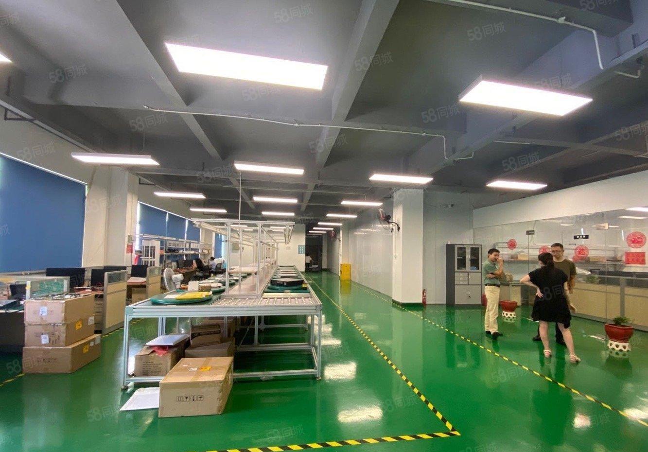 沙井高新园区1000平原房东精装一楼二楼仓库出租红本厂房出租