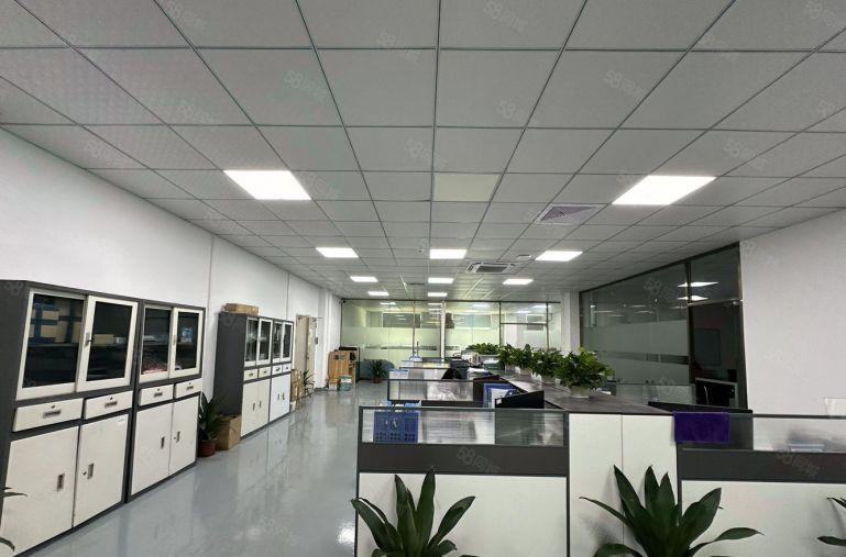 西乡固戍华丰智慧创新港1500平精装修厂房仓库实际面积出租