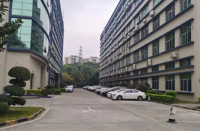 宝安福永原房东工业园楼上1000平带装修办公室厂房出租可分租