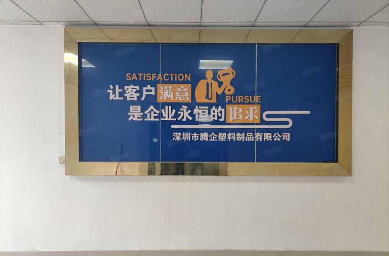 固戍一路附近，新出带装修厂房650平，电梯口户型租金28每平