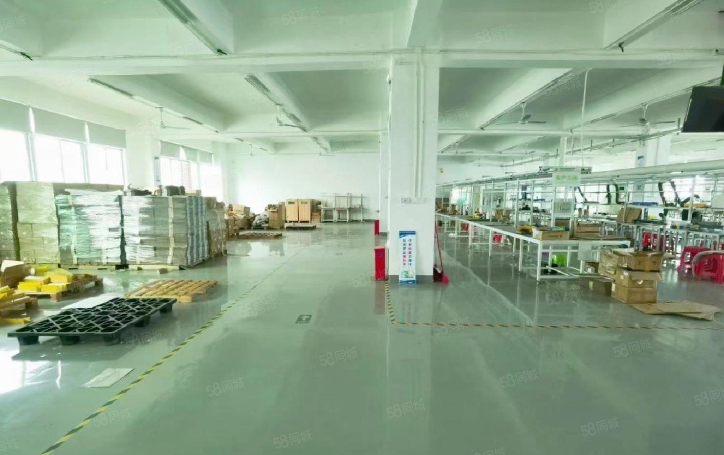 宝安石岩原房东料坑工业区带装修新厂房2000平米新厂房出租无