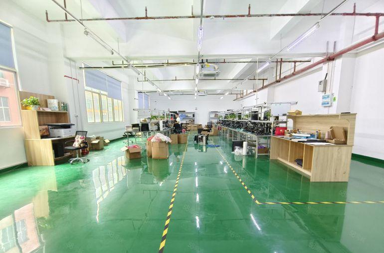 沙井厂房出租2000平方500平起分精装修无尘车间无需转让费