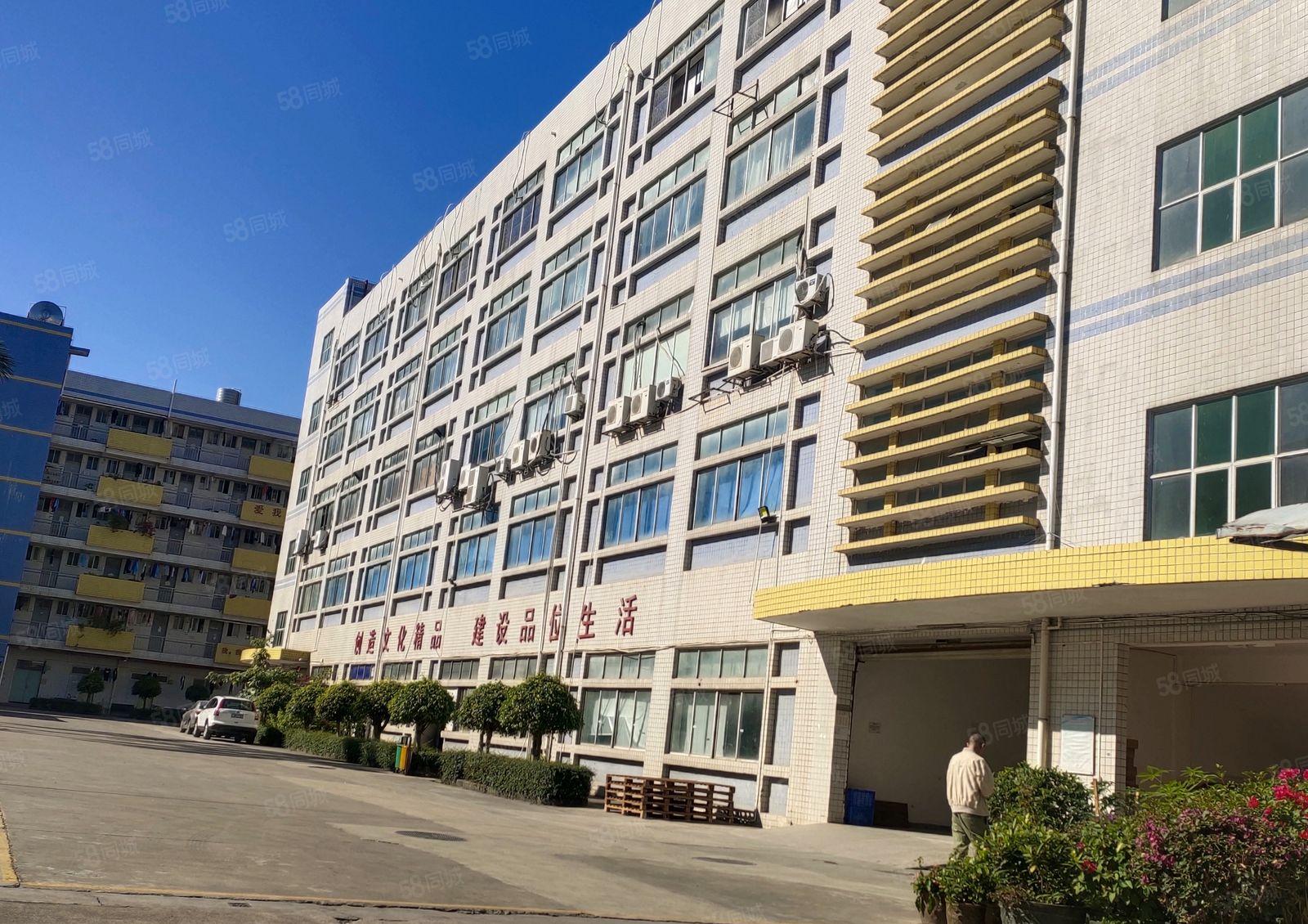 福永107国道边楼上现成装修5000平方厂房仓库出租可以分租