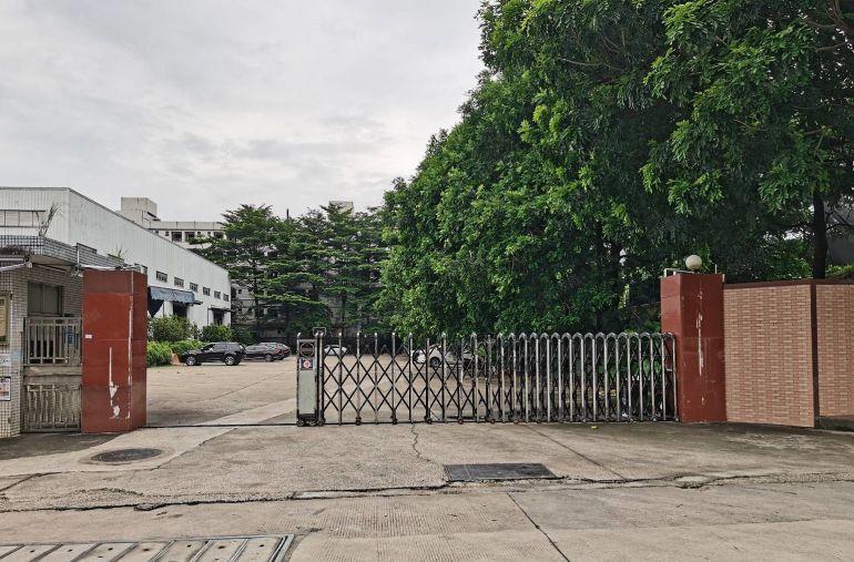 宝安松岗主干道独门独院单一层滴水10米钢构空地6000方