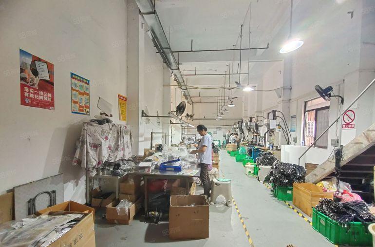 西乡，固戍大型工业区，一楼带装修600平厂房，带阁楼层高6米