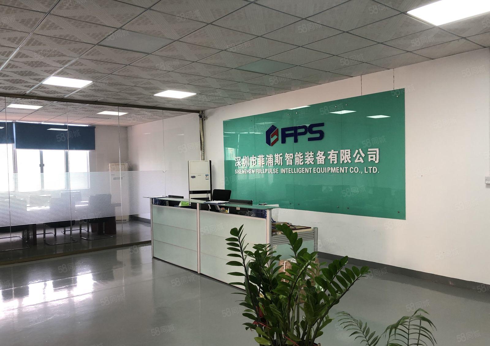 沙井后亭地铁口附近整层1500平米精装修厂房出租