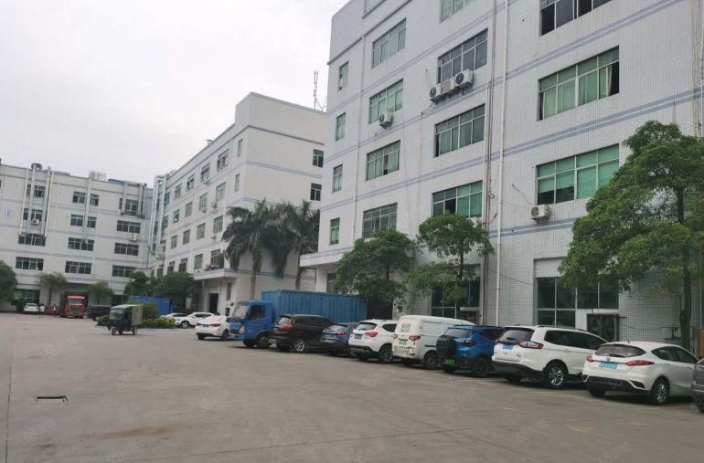 松岗原房东红本独栋厂房1一5层15000平方出租分租5米高