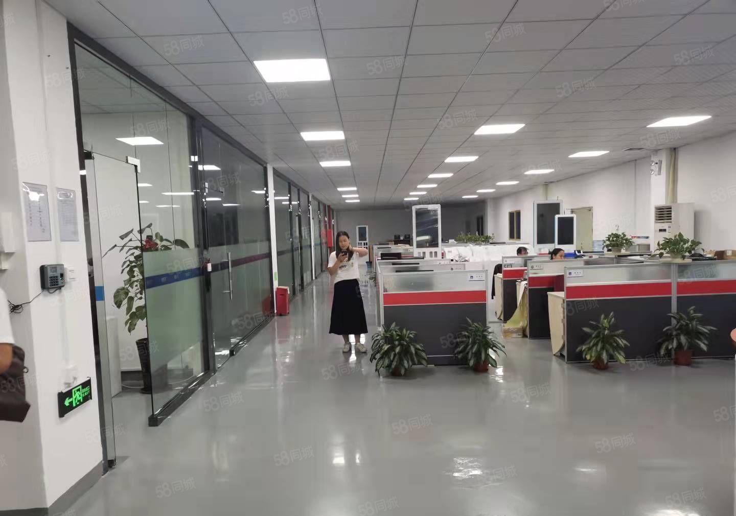 福永塘尾大型园区原房东独立整层1050平带装修厂房出租