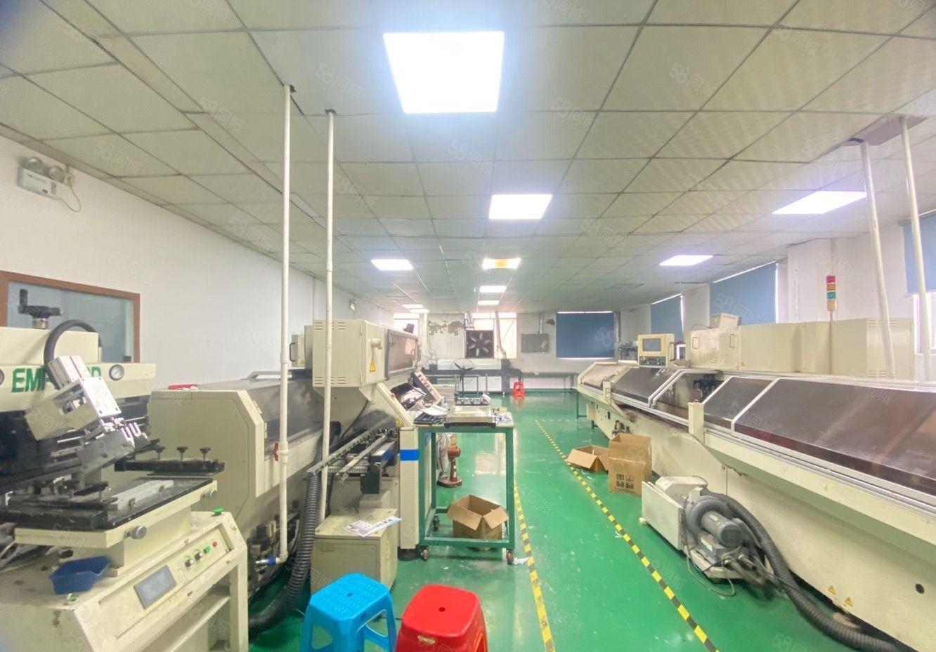 石岩地铁口700平方精装修工业园红本仓库厂房出租 无转让费