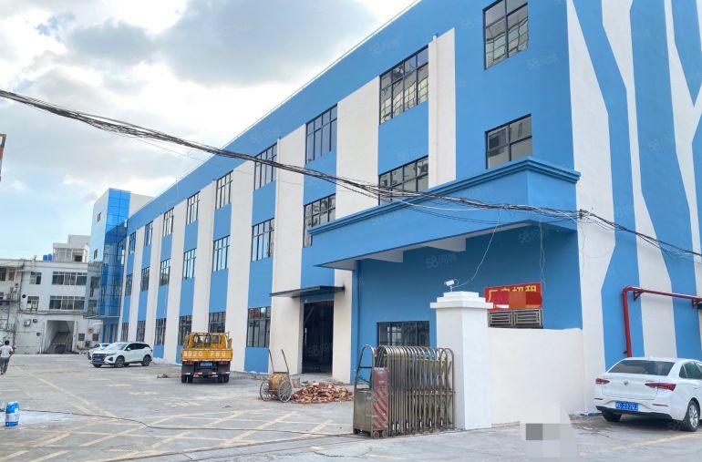 松岗红星工业区原房东全新红本独门独院红本厂房出租带行车已电改