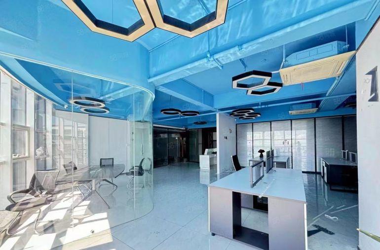 西乡固戍产业园300平方精装修特别适合办公研发电商外贸组装等