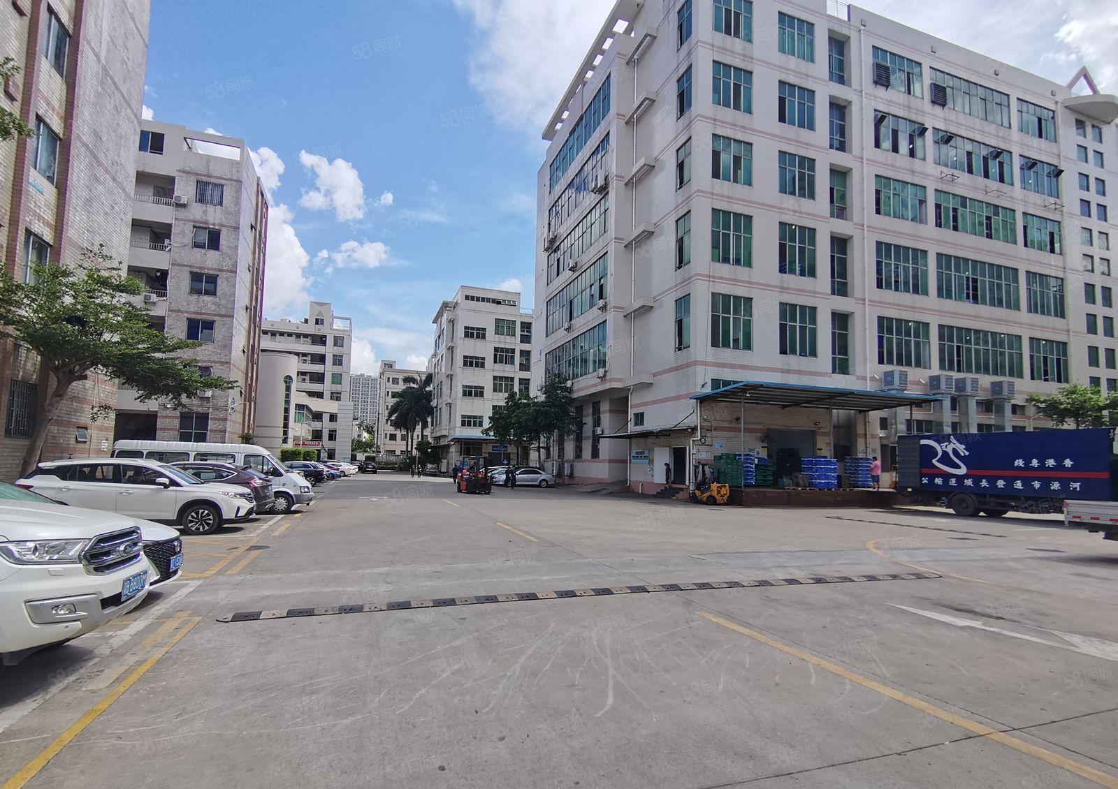 松岗沙浦围工业区1楼2楼厂房各1300平办公仓库厂房出租分租