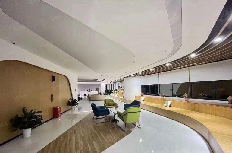 松岗107国道边3层独栋厂房5500平带红本，豪华装修电量大