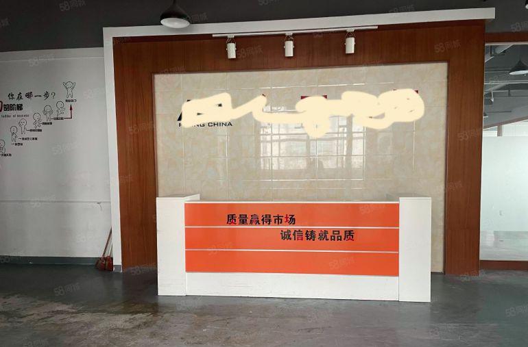 沙井新桥楼上1500平精装修厂房停车位充足价格便宜拎包生产