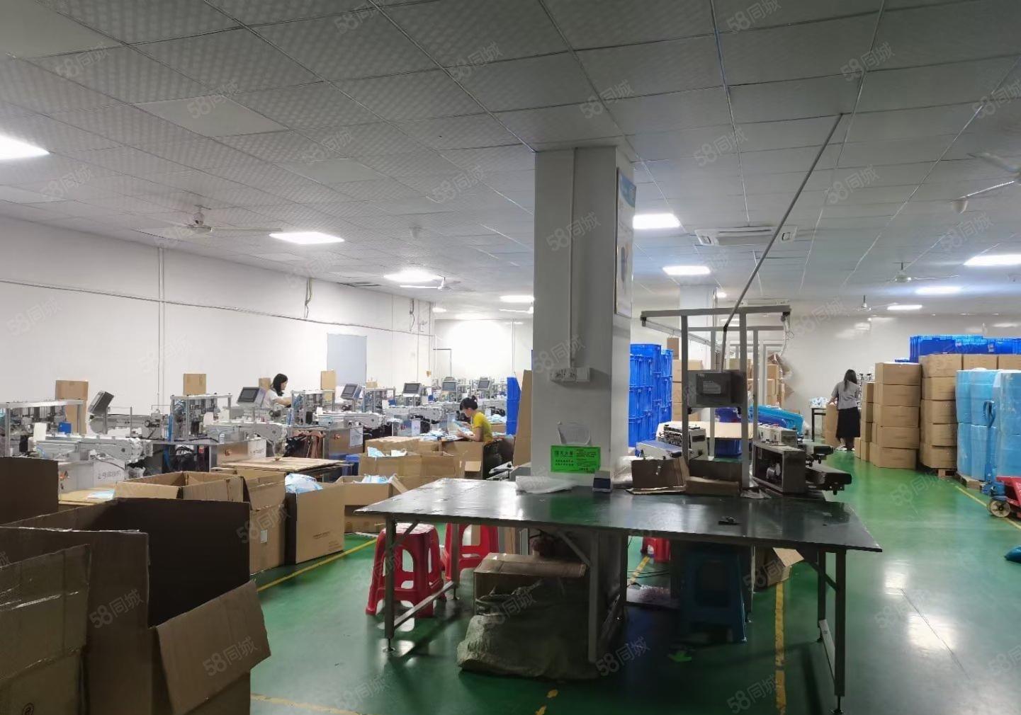 沙井后亭原房东红本工业园区楼上精装修1000平厂房出租