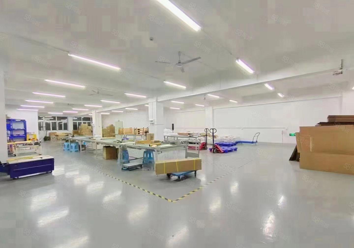 福永地铁口1800平原房东带红本精装修厂房出租易招工交通便利