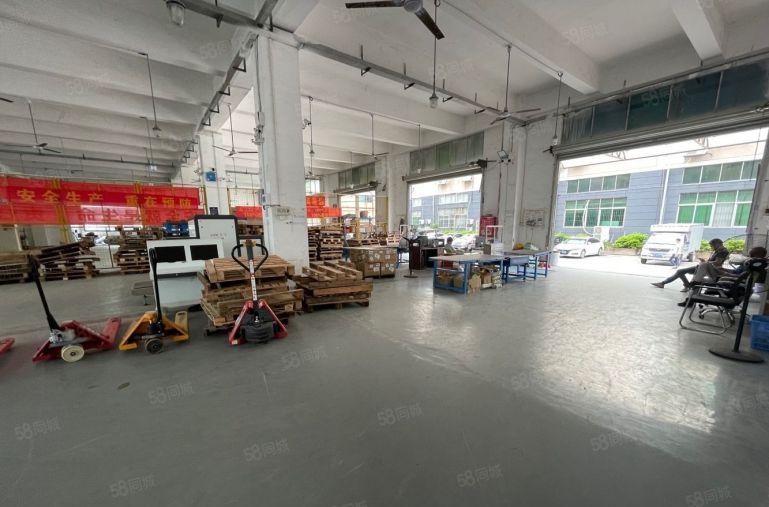 福永地铁口一楼1000平厂房低价出租仓库可分合租带卸货平台