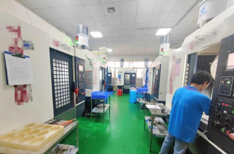 福永大洋田一楼精装500平红本厂房出租适合设备注塑加公生产等
