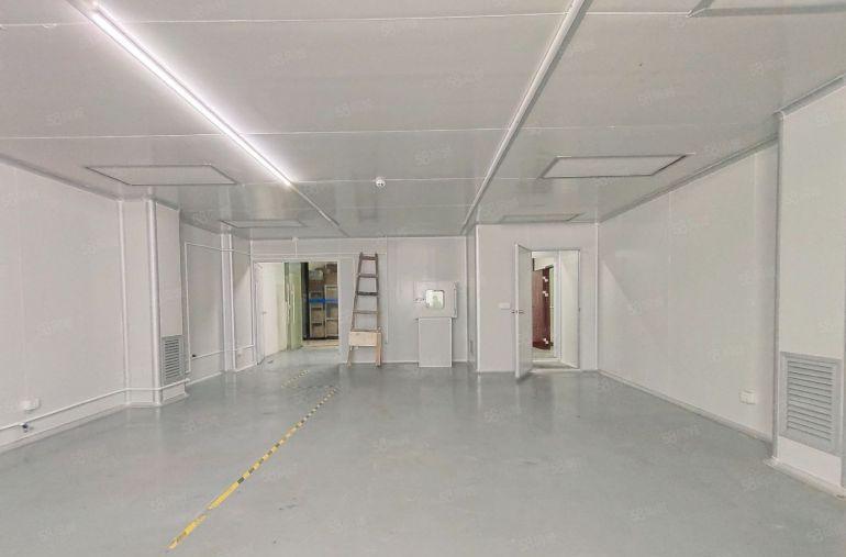 直租无转让费，固戍宝源路380平无尘车间厂房低价出租，电到位