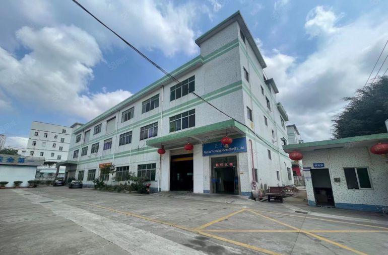 松岗中学独院厂房出租6150平注塑厂带行车800平起分电可过
