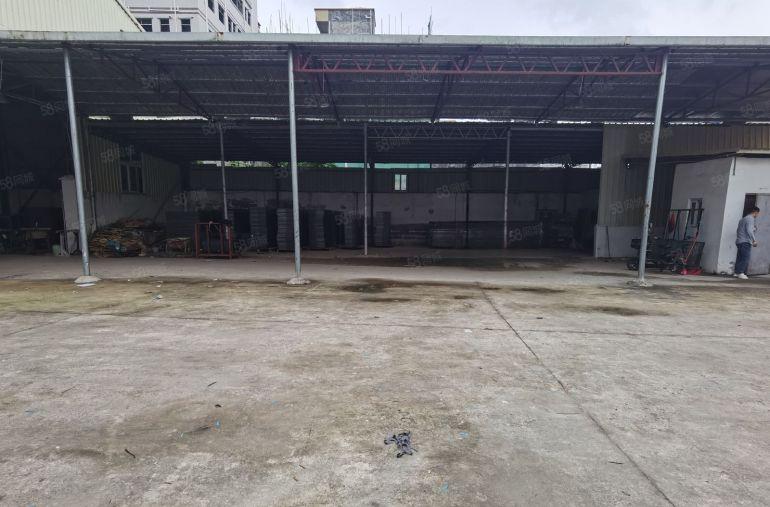 惠阳秋长国道旁原房东带现成行车钢结构滴水九米3500平方出租