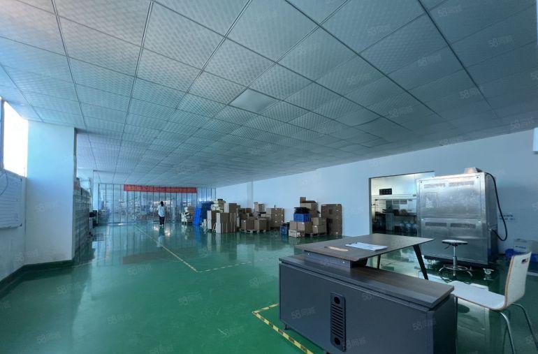 惠州秋长标准厂房低价出租1500平方带精装修地坪漆办公室免佣