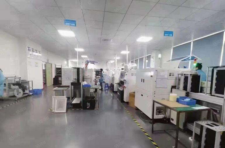 大亚湾发展商直租二楼厂房1500平方低价出租带精装修地坪漆