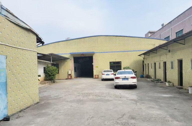 独门独院带空地钢构厂房出租 2000平方 现成办公室 主道边