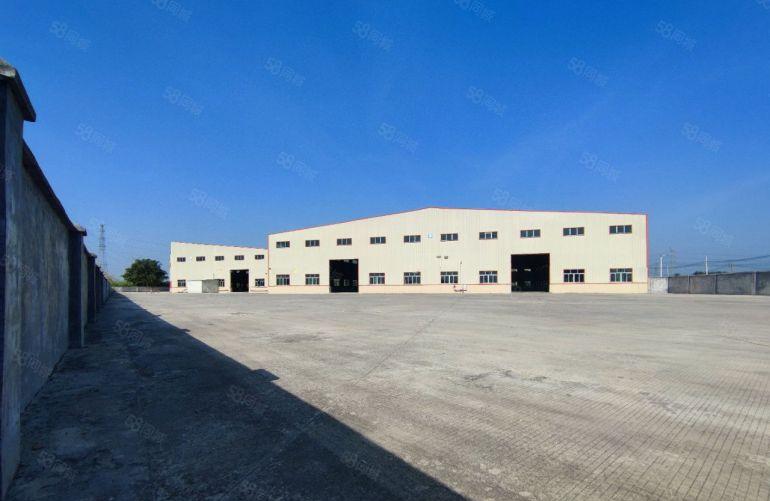 石湾园区厂房招租6500平方滴水10米空地非常大