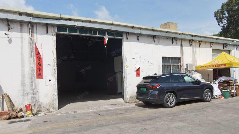 龙华汽车站边园区一楼500平方仓库出租园区进出车方便可分租