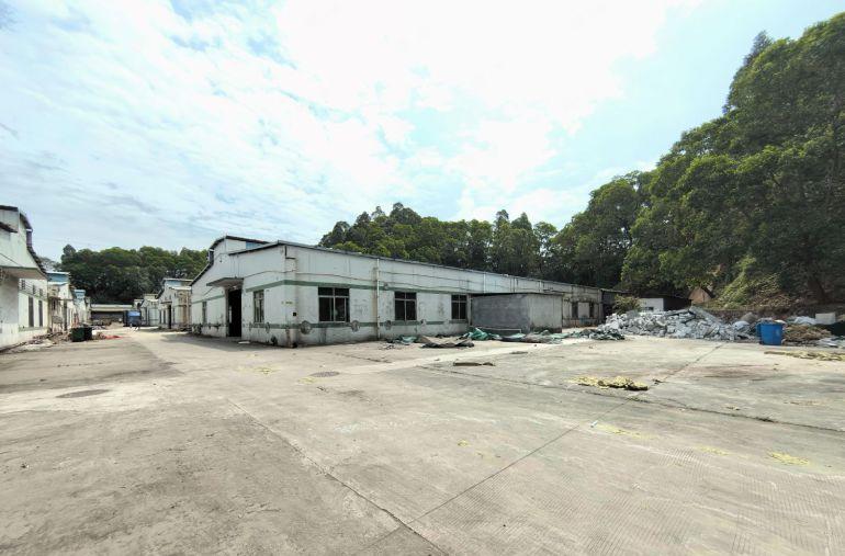 观澜主干道边独院钢构厂房仓库出租10000平大小可分租