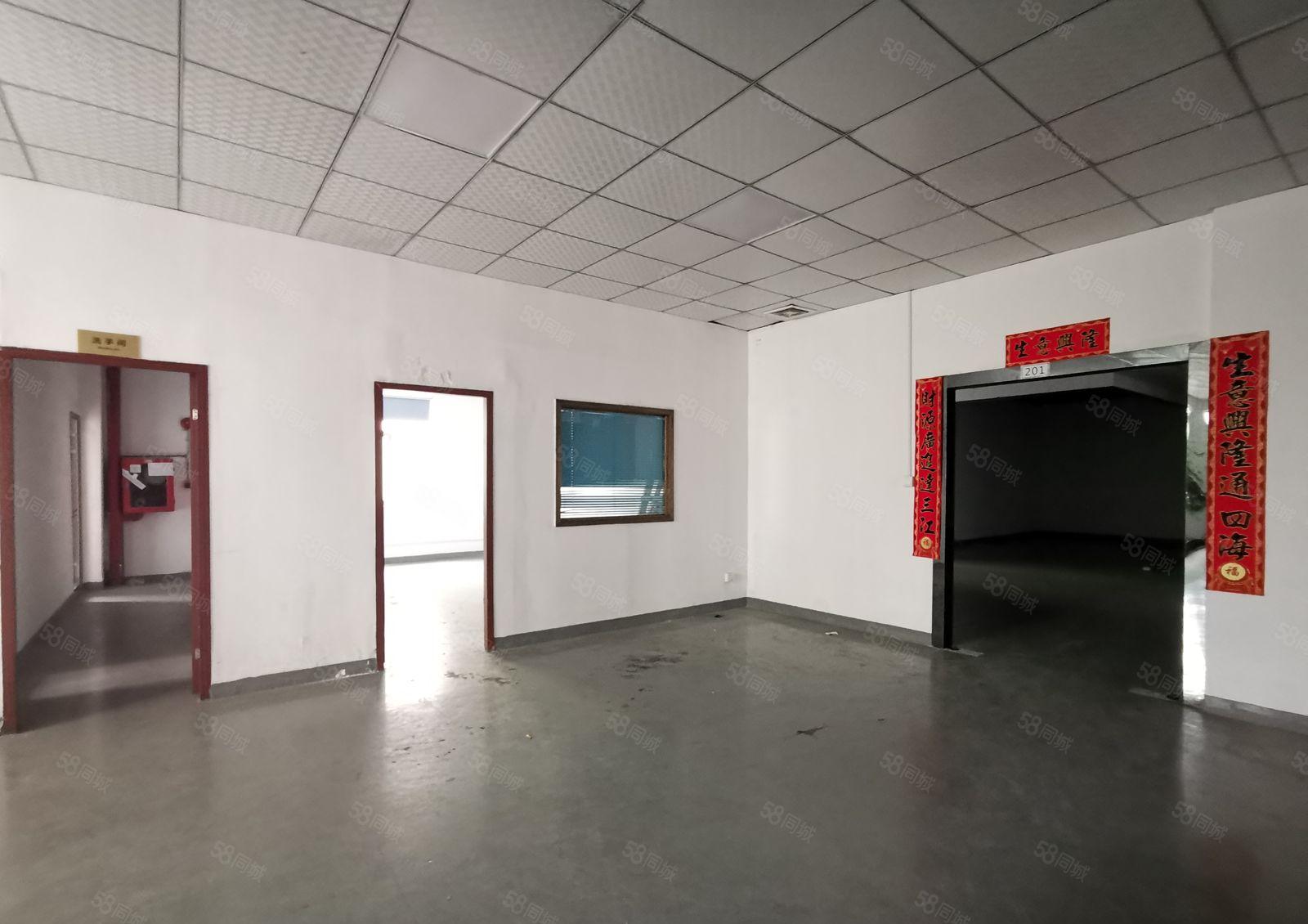 龙华汽车站旁工业园1600平带精装修办公室仓库厂房出租可分租