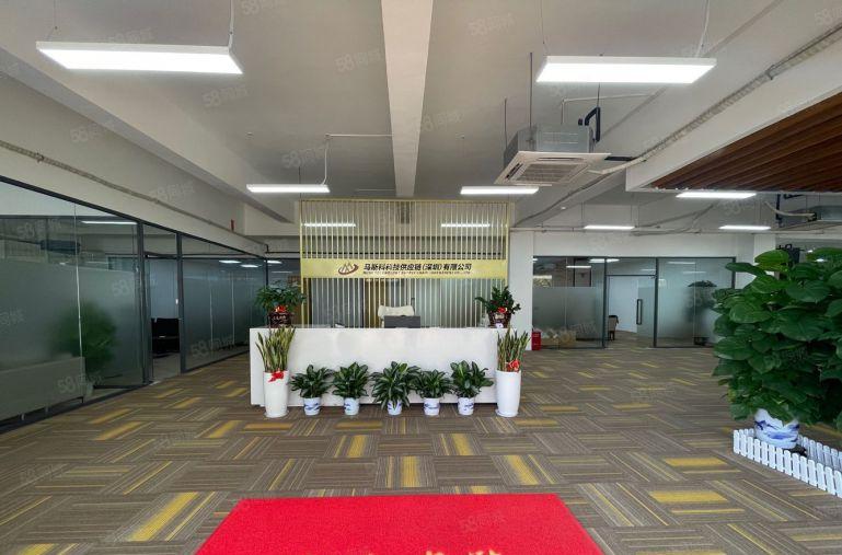 龙华大浪花园式厂房精装办公仓库厂房200平起租 拎包入住