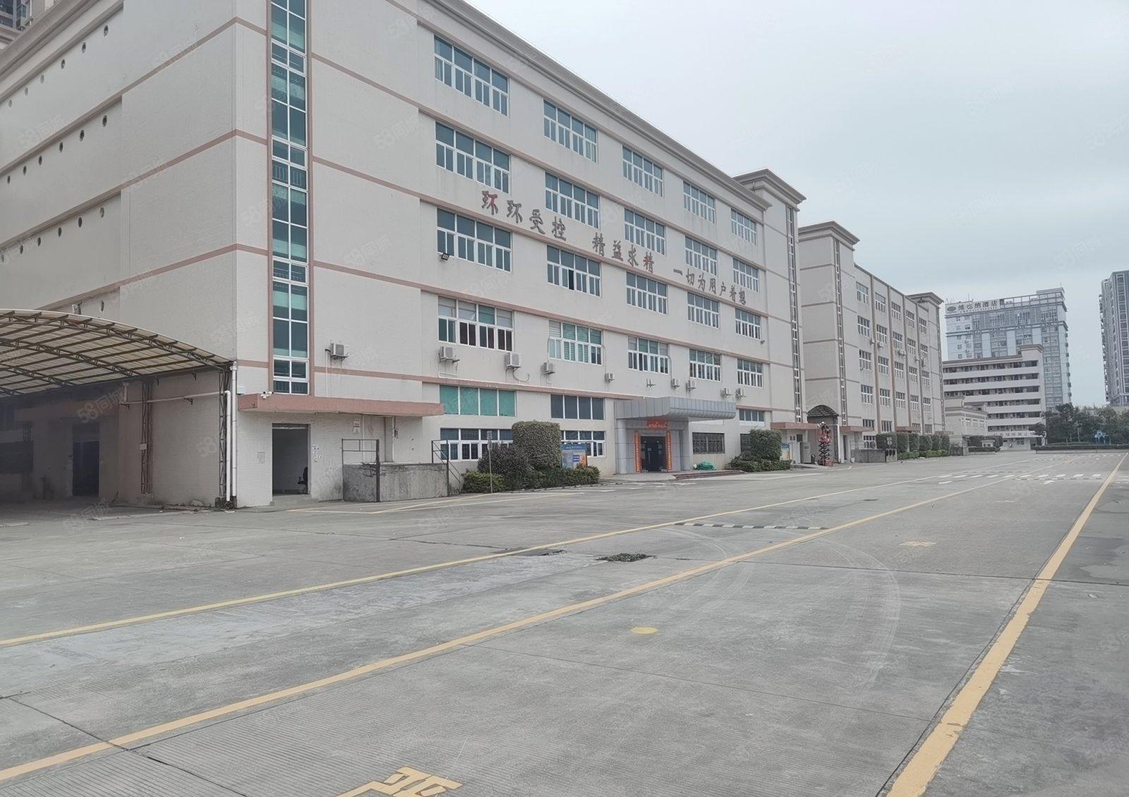 原房东红本龙华观澜一二楼1300平带喷淋精装修厂房出租，可分