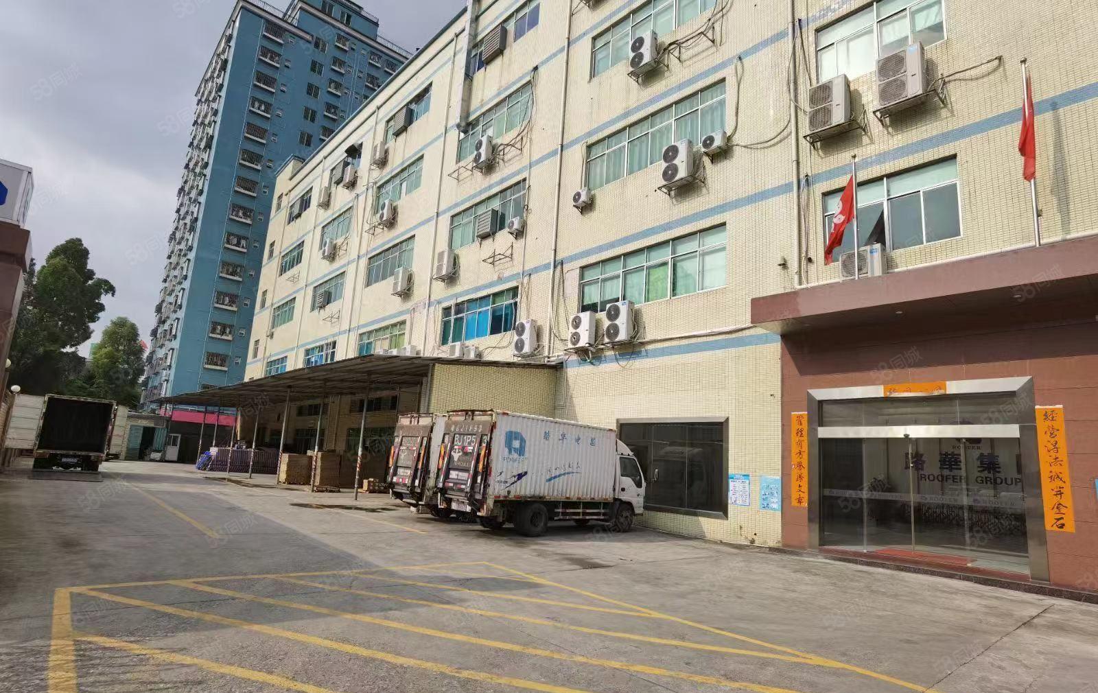 观澜同富裕工业区新出二楼600平方带装修厂房低价出租