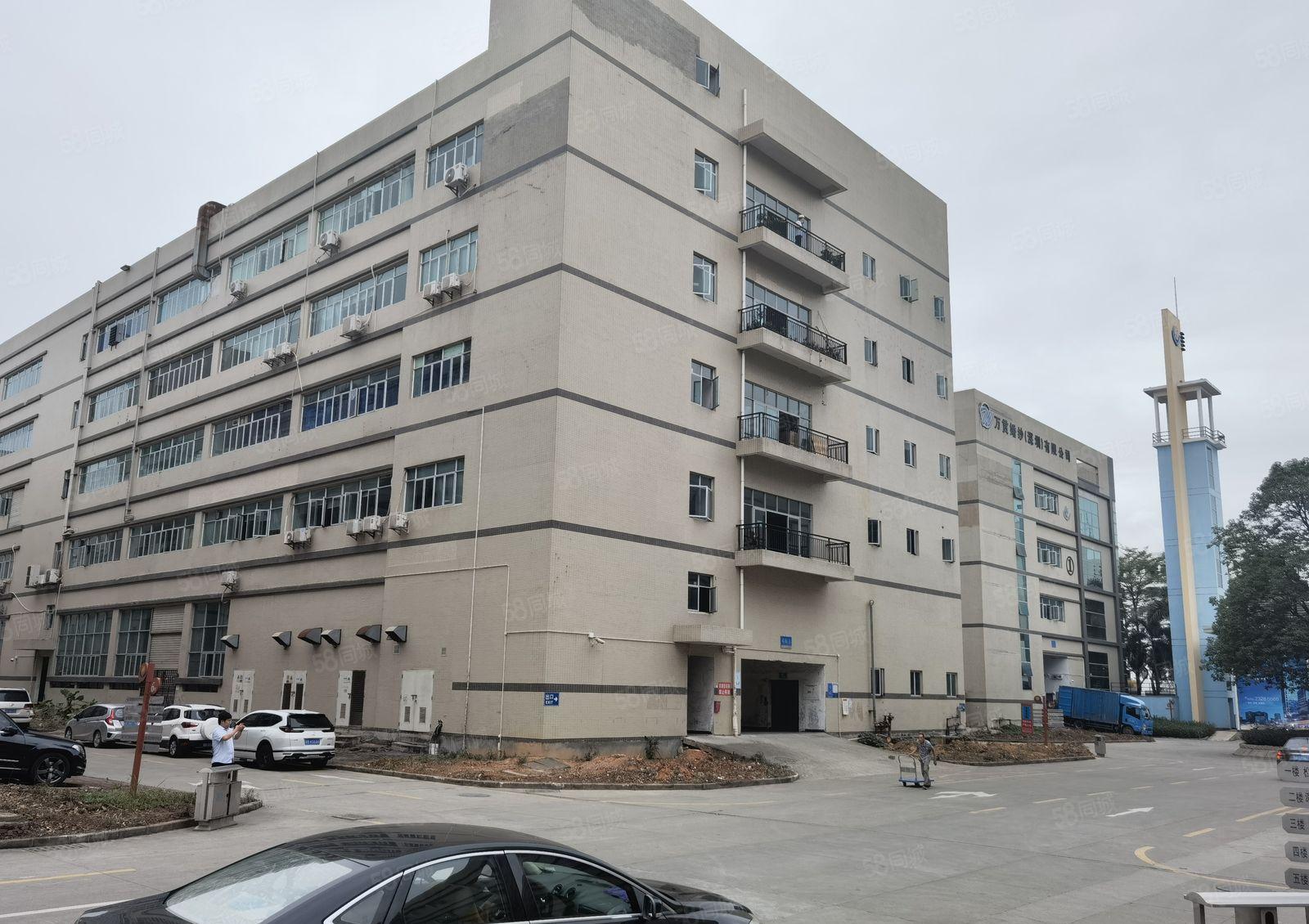 龙华大浪工业园独栋厂房5500平方出租500平方起分租