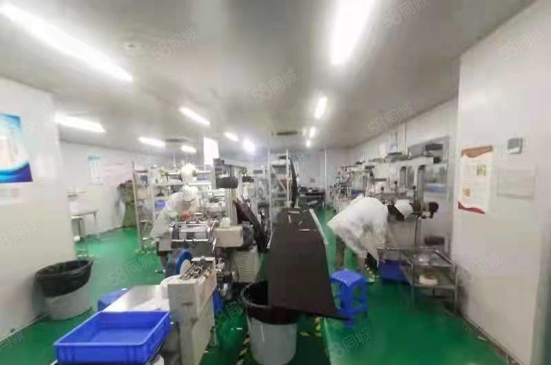 龙华浪口新出楼上650平精装修厂房带无尘车间出租