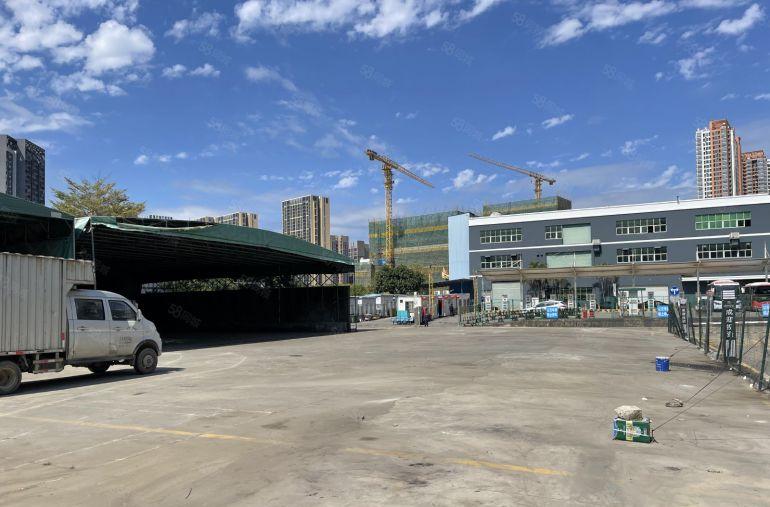 观澜独院钢构1000平带2000平空地28块钱可进拖头