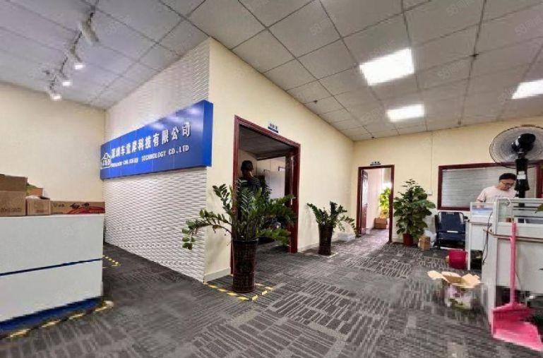 龙华大浪原房东精装750平厂房出租现成办公室装修可生产可仓库