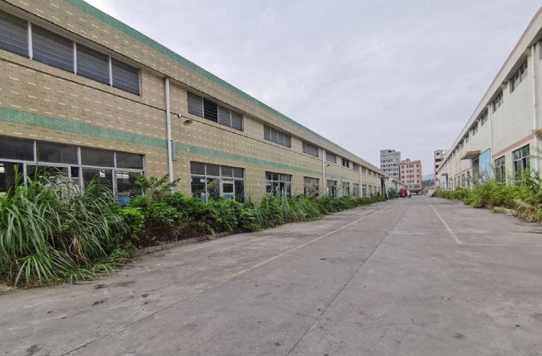 观澜牛湖独院滴水8米钢构5500平重工业厂房仓库出租可分租