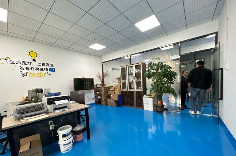 大浪鼎丰工业区600平方精装修，办公组装加仓库原房东直租