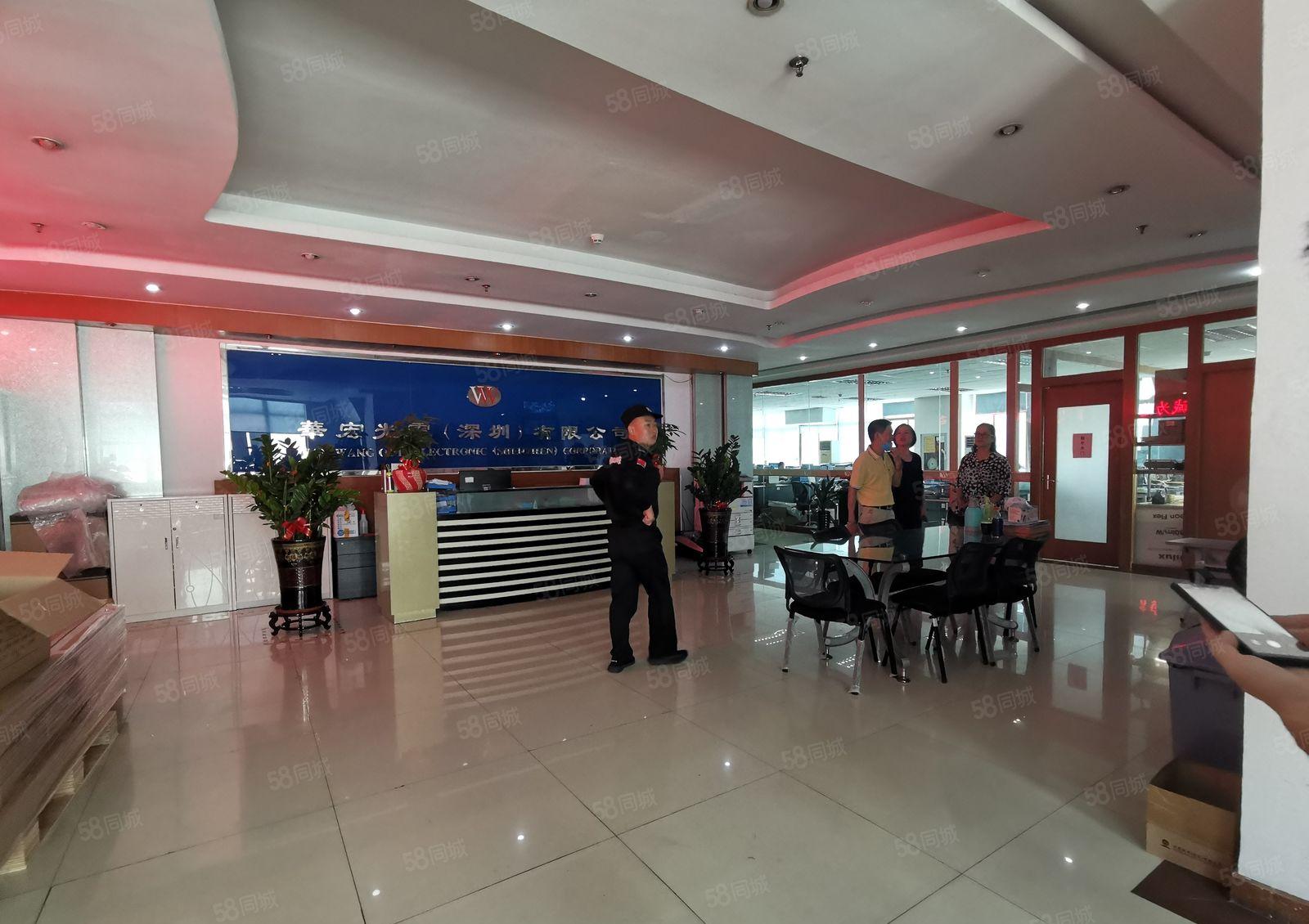 龙华大浪新百丽旁原房东精装修1644平厂房仓库办公室出租