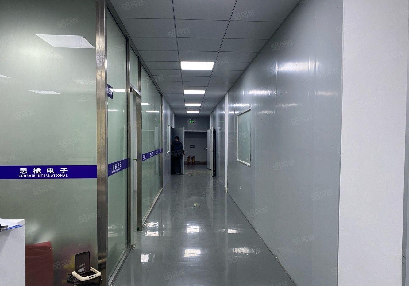 龙华大浪精装修厂房，整层600平，带净化车间
